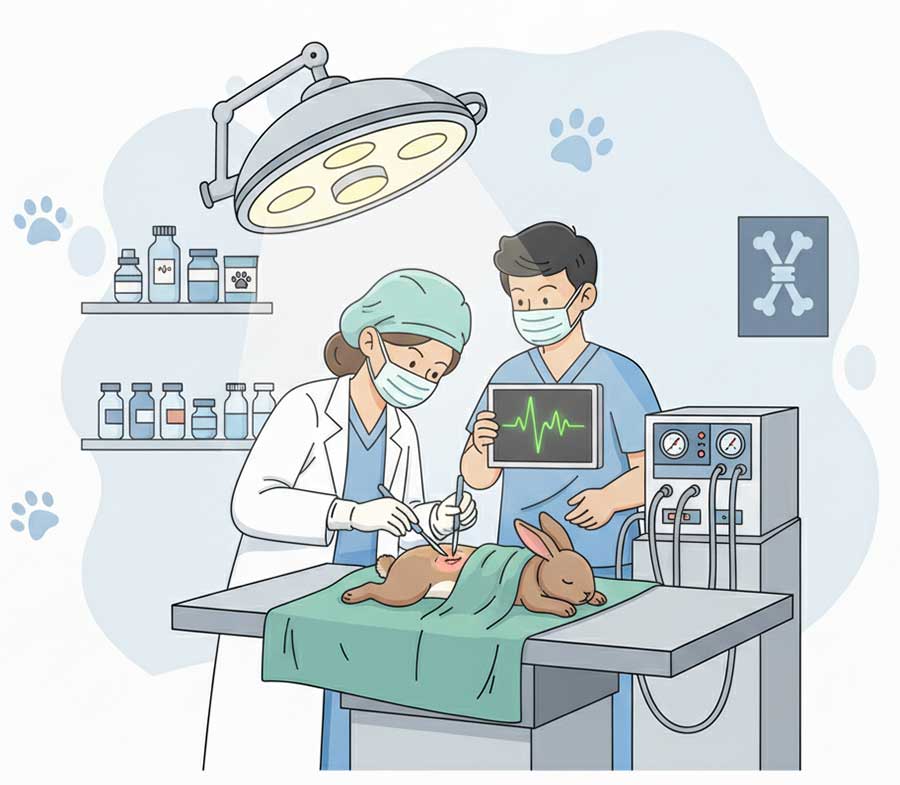 Veterinārā klīnika “LION” veic dažādas ķirurģiskas operācijas