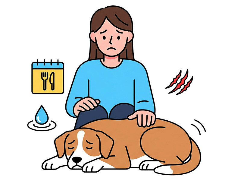 Simtomi par kuriem ir jāsatraucas suņa saimniekam!